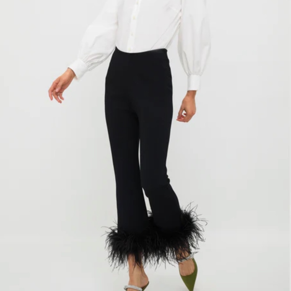 TUCKERNUCK
Black Feather Compression Knit Ashford Pants NWOT